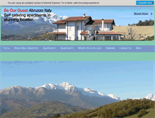Tablet Screenshot of holiday-villas-abruzzo-italy.com